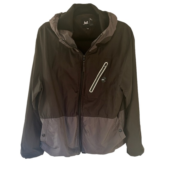 Lost Other - Men's Lost windbreaker. Black and grey. Size Med.      1101